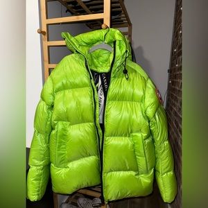Canada Goose - Men’s Crofton Puffer Jacket - L - Green Aster